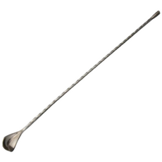 현직 바텐더가 사용하는 홈텐딩 홈카페 바 스푼, 실버, 50cm, 1개
