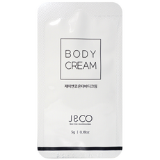 제이엔코 온더바디스크럽 & 크림 1매입 1회용 파우치형 각질제거 필링 보습관리 왁싱후케어 후처리 제이앤코, 1개, 5g