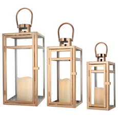 JHY DESIGN 유리 캔들 랜턴 유럽풍 감성 인테리어 홈데코 장식 웨딩 소품 파티 촛대 대 중 소 사이즈, 블랙