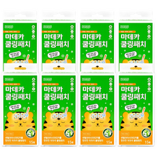동국제약 마데카 쿨링패치 15매 해열패치 열패치 쿨링패치 열냉각시트 아이스패치, 8개
