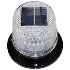 태양광 자석 무선 충전 LED 안전 표시 마그네틱 경광등 경고등 4종, 1개, 화이트