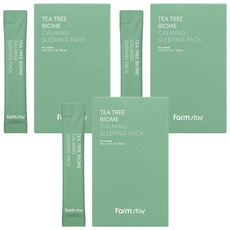 Farm stay 茶樹鎮靜晚安面膜隨身包, 4ml, 60個