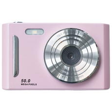 휴그 네오 디지털 카메라 2컬러 레트로 카메라 빈티지 디카 귀여운 연말 선물, 네오 디지털 카메라(핑크)