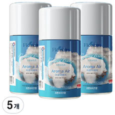 아로마에어 방향제 자동분사기 리필 캔 ( 코튼브리즈 향캔 ), 280ml, 5개