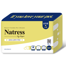 Natress 公犬專用尿布 50入, S號, 1包