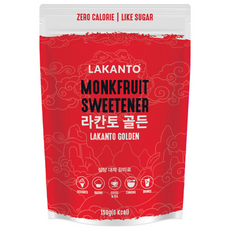 라칸토 골든 과립 설탕대체 천연감미료 무설탕 제로칼로리 에리스리톨 나한과 흑설탕, 150g, 1개