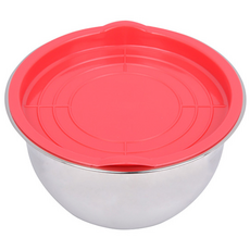 리빙쉐프 스텐 믹싱볼 샐러드볼 뚜껑 양푼 냉면기 비빔밥 용기