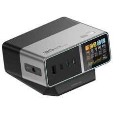 쿡테크 30 ULTRA GaN 300W 충전 스테이션, 1개, 그레이