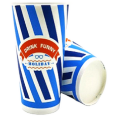 16온스 아이스음료컵 테이크아웃컵 475ml 슬러시 종이컵, 1000개