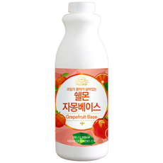 쉘몬 과일농축액 자몽베이스, 1kg, 1개
