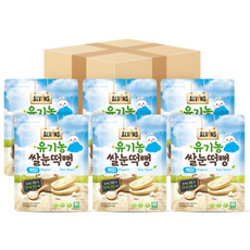 ALVINS 愛彬思 孩童大米餅, 白米口味, 30g, 6包