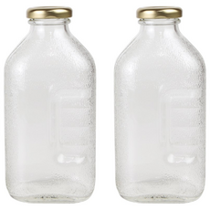 가인글로벌 사각델몬트500 유리병, 500ml, 2개