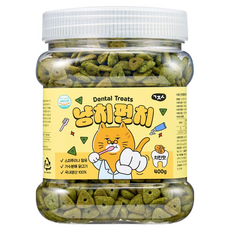 고지식 냥치펀치 고양이 구강관리 이빨과자 대용량 덴탈트릿 간식, 3개, 400g, 치킨맛