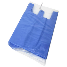 手提超市塑膠袋 淺藍色 HD 7號, 70個