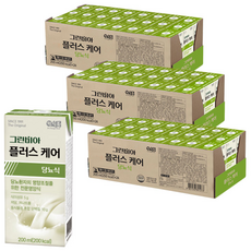 그린비아 플러스케어 당뇨식 200ml x 72팩, 72개