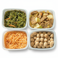 건강예찬 대용량 4종 반찬 건강하게 먹는 가정식 밑반찬, 1개, 1.5kg