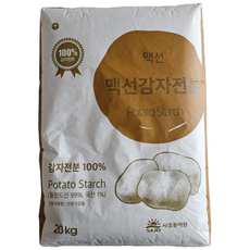 사조동아원 맥선 감자전분20kg 100%, 1개, 20kg