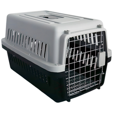 딩동펫 반려동물 에어켄넬, 블랙, 1개