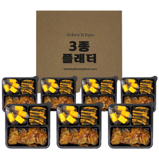 바보상회 마른안주 3종 세트, 90g, 7개, 플래터 C