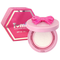 투미니 퓨어 선쿠션 SPF43 PA+++ 리본 진핑크, 14.5g, 1개