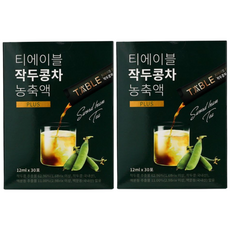 티에이블 작두콩차 농축액 PLUS, 1세트, 60개입, 720g