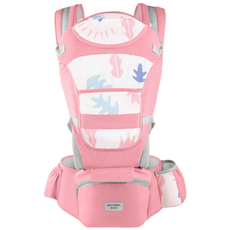 통기성힙시트 6in1 힙시트아기띠, 핑크