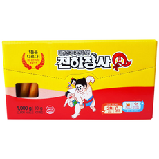 진주햄 천하장사Q 1000g (10gx100개입), 1kg, 2개