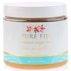 PURE FIJI 椰子去角質磨砂膏 百合花香, 457ml, 1入