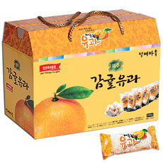 제주 감귤유과 300g (개별포장) 어버이날 선물 부모님 간식 단체 선물세트 전통 한과 어르신 어린이집 유치원 요양원, 1개