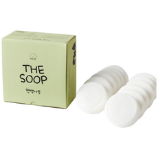 효창비누 더 숲 편백나무 대용량 목욕비누, 90g, 12개입