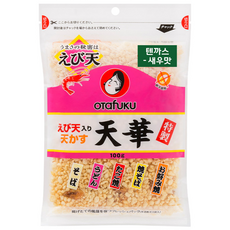 오타후쿠 텐까스 새우맛 우동 후레이크, 1개, 100g