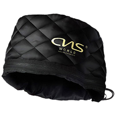 [국내생산]CNS월드전자 WH-1 전문가용 전기모자 헤어팩 트리트먼트 헤어캡(사은품 머리건조 타올 증정), 블랙