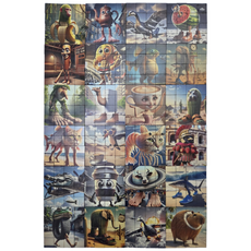 모던시스터즈 이탈리안 브레인롯 자석 블럭 퍼즐 인기캐릭터, 4번 옵션, 1개