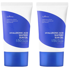 이즈앤트리 히아루론산 워터리 선 젤 SPF50+ PA++++, 50ml, 2개