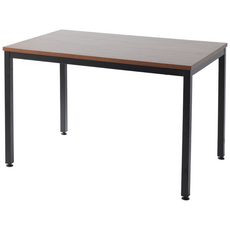 퍼니츠 클라츠 바스토 1200X750 철제 식탁 테이블 4colors, 블랙월넛