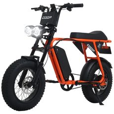 2026년형 AU테크 엑스트랙 몬스터 쿱 최대850W 자토바이 팻바이크 전기자전거 48V 10A 무료 완조립+사은품, 엑스트랙 몬스터 쿱 10A 오렌지, 스틸