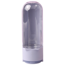 在英流通 寵物便攜式折疊水瓶 + 手腕掛繩, 紫色(水瓶), 1套