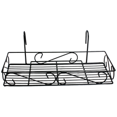 알파라이프(유엔유몰) 베란다걸이대 / 식물걸이대 다육걸이대 화분걸이대 촘촘한 걸이대 국산제작 화분걸이대, 블랙, 1개, 베란다걸이대 일반