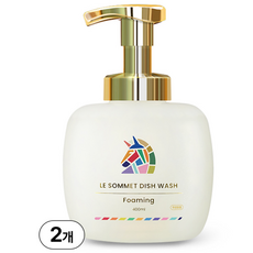 르소메 프리미엄 포밍 주방세제, 400ml, 2개