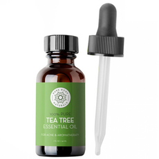 PureBodyNaturals 茶樹精油, 1罐, 30ml