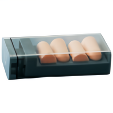 조인메이드 비행기 기압용 수면 귀마개, 2세트