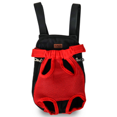DING DONG PET 寵物網眼背巾, 紅色