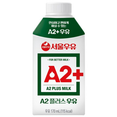 서울우유 멸균 A2플러스, 170ml, 10개
