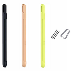 온니르 갤럭시 Z폴드 6 5 4 3 호환 폴드에디션 S펜 터치펜 (펜+수납홀더 세트), 1개, 블랙