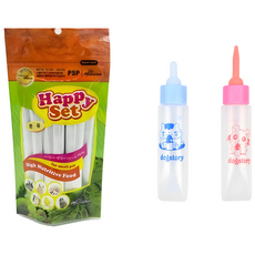 소동물 분유 8포 젖병 2개 햄스터 기니피그 토끼, 1개, 22g