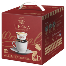 Handrip 衣索比亞 耶加雪夫手沖咖啡 G2, 7g, 50包, 1盒