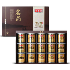 대천김 곱창김 명품 캔김 선물세트, 15개, 30g