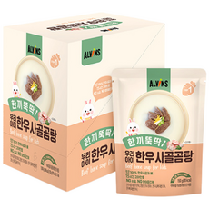 [엘빈즈] 한끼뚝딱 우리아이 사골곰탕, 150g, 28팩