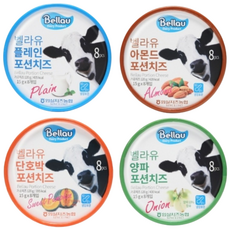 임실치즈농협 벨라유 임실포션치즈 (플레인 아몬드 양파 단호박) 골라담기, 480g, 1개