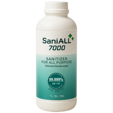 쎄니올7000 식품용 살균소독제 고농축 이산화염소수 7000PPM 원액 1리터, 1개, 1L